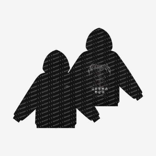 STRAY KIDS - dominATE Evil SKZOO Hood Zip-Up ✅