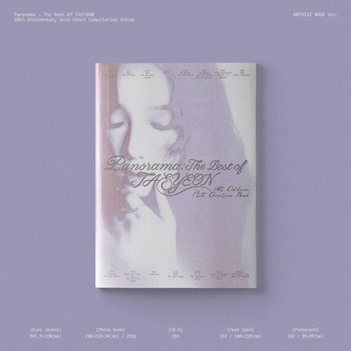 [PREORDER] TAEYEON - Panorama : The Best Of Taeyeon (Archive Book Ver.)