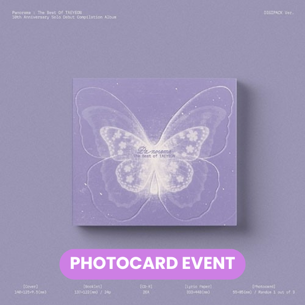 [PREORDER] TAEYEON - Panorama : The Best Of Taeyeon (Digipack Ver.) + PHOTOCARD
