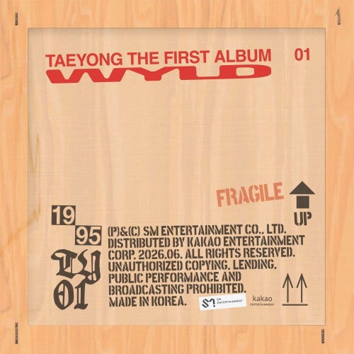[PREORDER] TAEYONG - Wyld (Masterpiece Ver. - Limited)