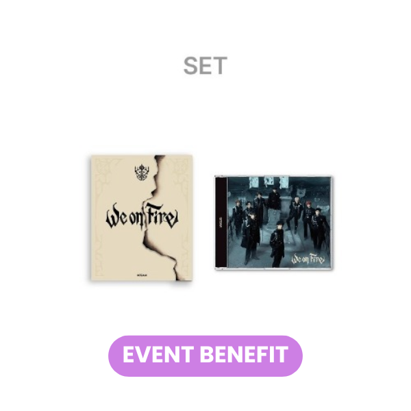 [PREORDER] &TEAM - We On Fire (SET - Limited Edition + Standard Edition) + BENEFIT