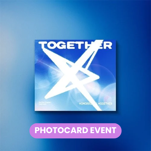 TOMORROW X TOGETHER (TXT) - The Star Chapter: Together (Solo Track Ver.) + LUCKY DRAW PHOTOCARD ✅
