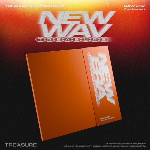 [PREORDER] TREASURE - New Wav (Raw Ver.)