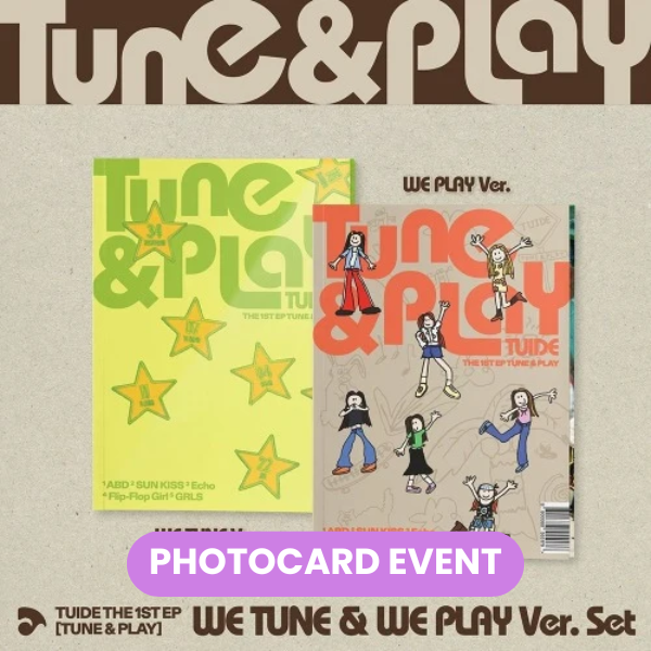 [PREORDER] TUIDE - Tune & Play + LUCKY DRAW PHOTOCARD