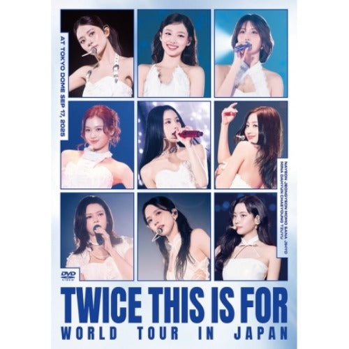 [PREORDER] TWICE - This Is For - World Tour In Japan (Regular Edition) (Blu-Ray)