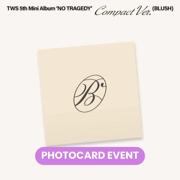 [PREORDER] TWS - No Tragedy (Compact Ver. - Blush) + PHOTOCARD