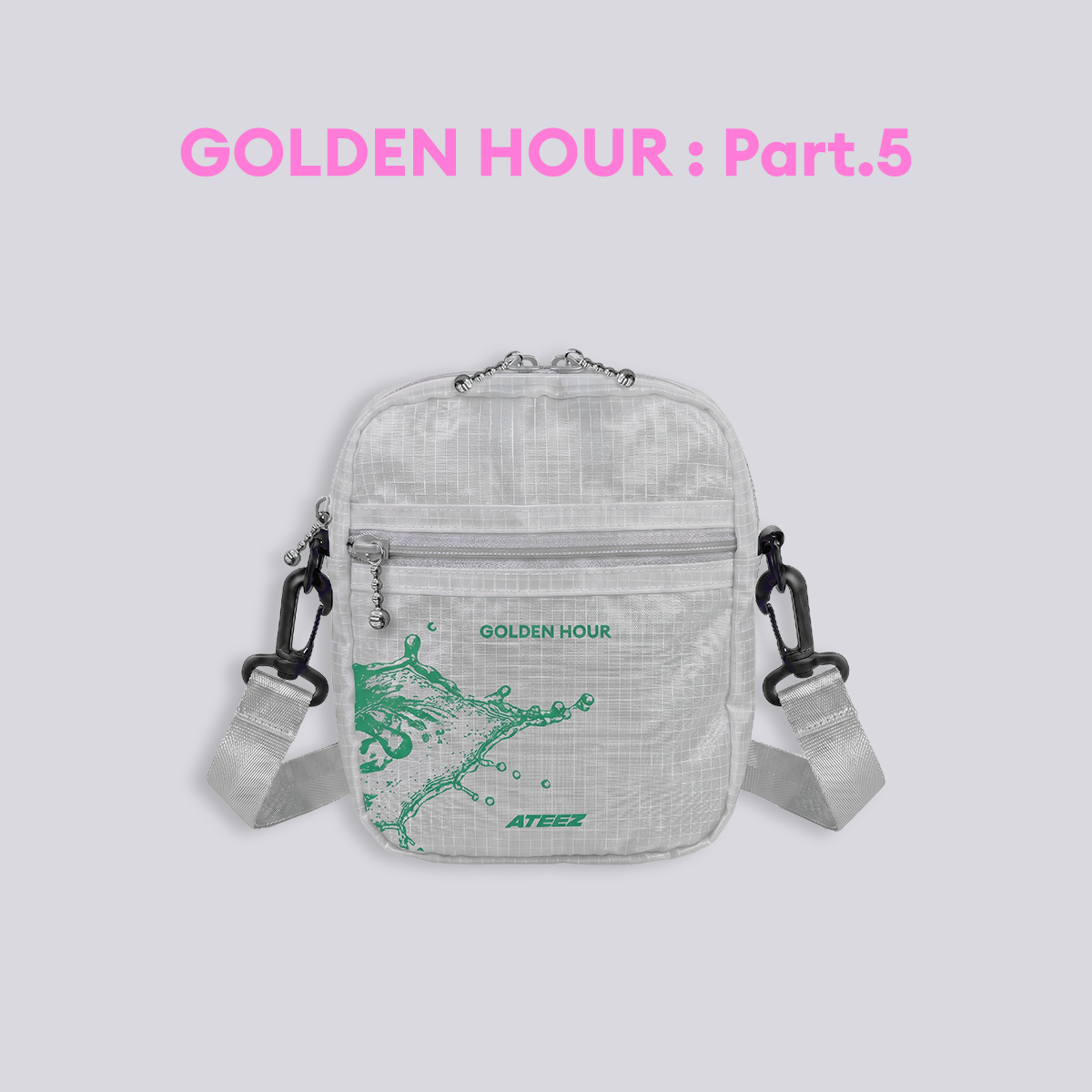 [PREORDER] ATEEZ - GOLDEN HOUR : Part.5 - Crossbody Bag