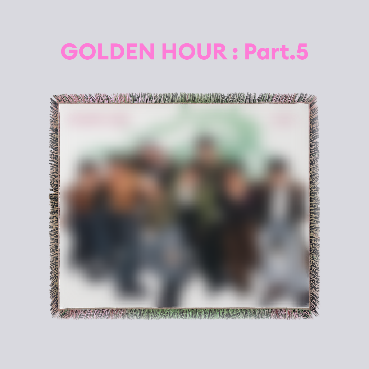 [PREORDER] ATEEZ - GOLDEN HOUR : Part.5 - Woven Throw