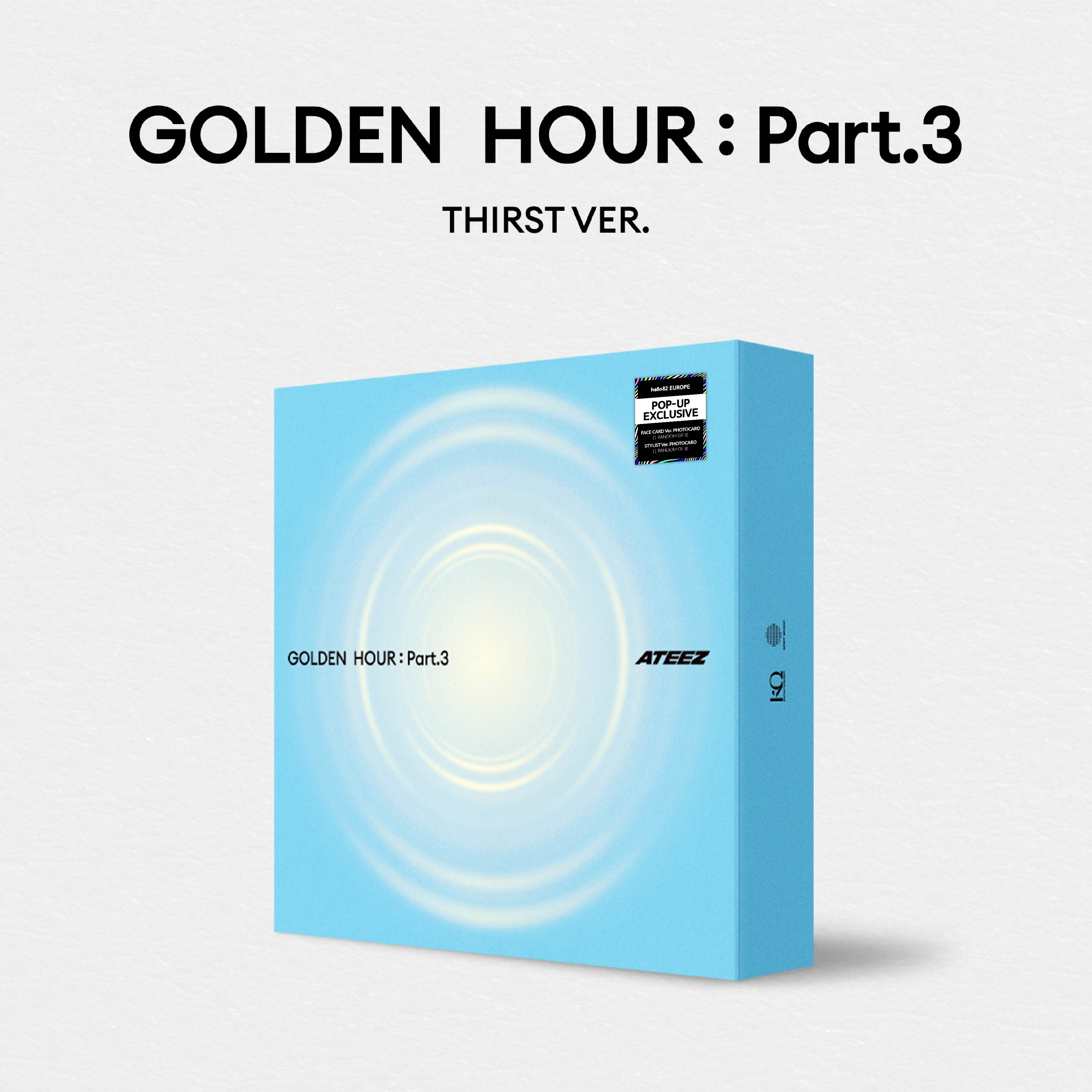 hello82] ATEEZ - Golden Hour: Part.3 (EU POP-UP Exclusive) ✓ – KSPACE