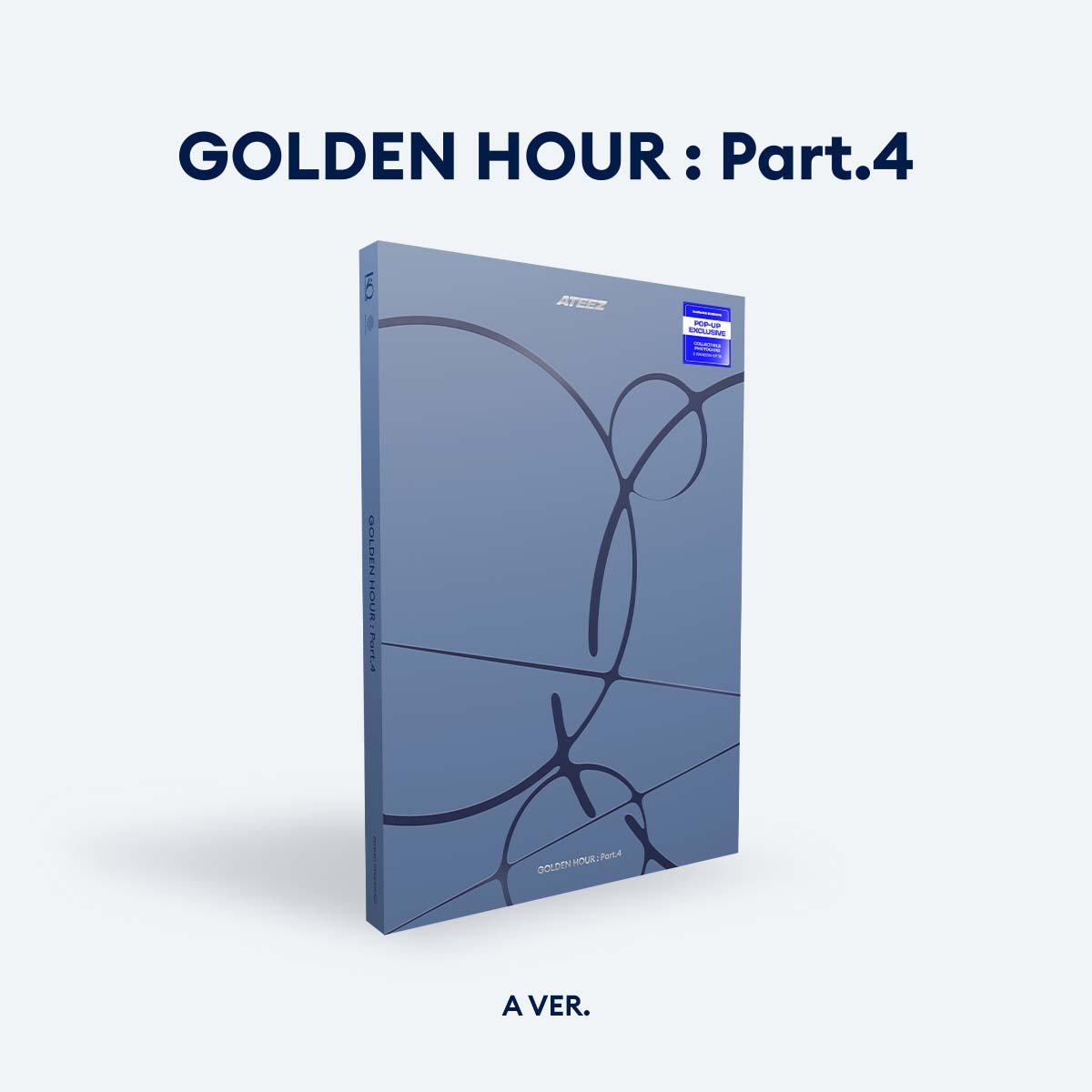 [PREORDER] [hello82] ATEEZ - GOLDEN HOUR : Part.4 - Europe POP-UP Exclusive