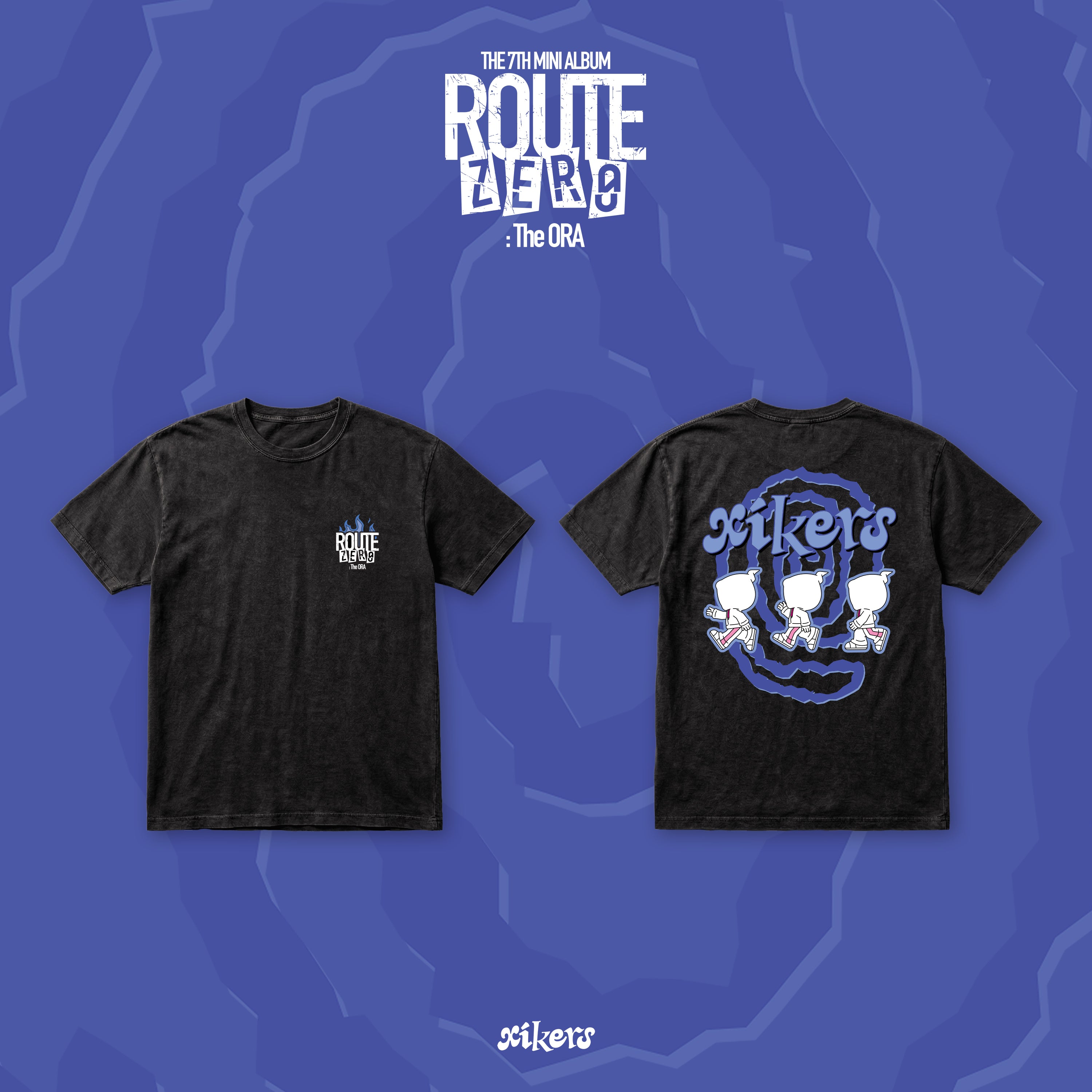 XIKERS - Route Zero : The Ora - Pigment T-shirt ✅