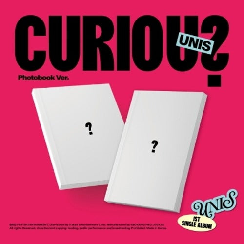 UNIS - CURIOUS (PHOTOBOOK VER.) ✅