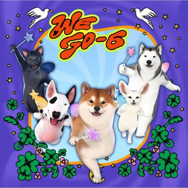 [PREORDER] WE GO-6 - Six Hearts (Wolf Photocard Ver.)