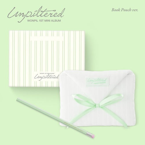 [PREORDER] WONPIL (DAY6) - Unpiltered (Book Pouch Ver.)