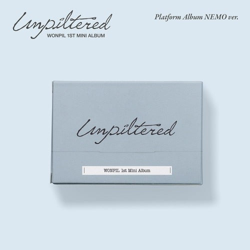 [PREORDER] WONPIL (DAY6) - Unpiltered (Platform Nemo Ver.)