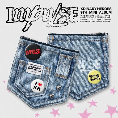 [PREORDER] XDINARY HEROES - Impulse (Denim Pouch Ver.)