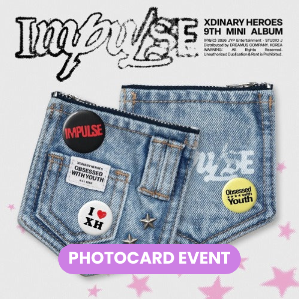 [PREORDER] XDINARY HEROES - Impulse (Denim Pouch Ver.) + PHOTOCARD