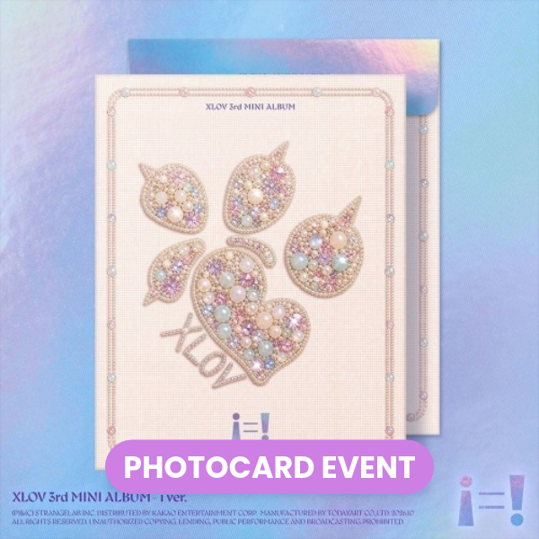 [PREORDER] XLOV - i=! (i Ver.) + PHOTOCARD