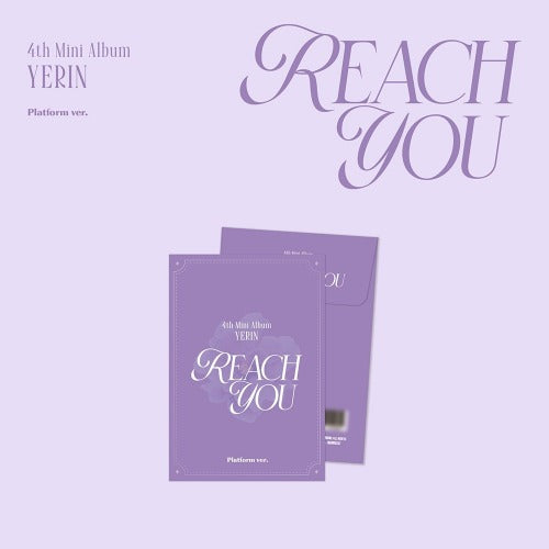 [PREORDER] YERIN - Reach You (Platform Ver.)