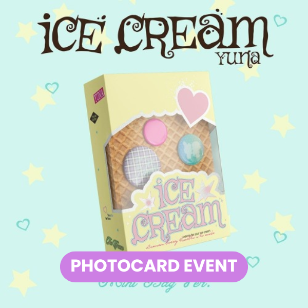 [PREORDER] YUNA (ITZY) - Ice Cream (Mini Bag Ver.) + PHOTOCARD