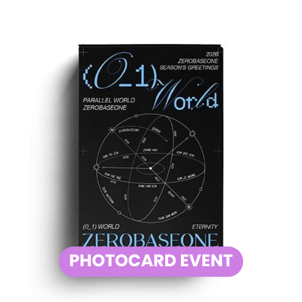 [PREORDER] ZEROBASEONE - 2026 Season's Greetings - (0_1) World + PHOTOCARD