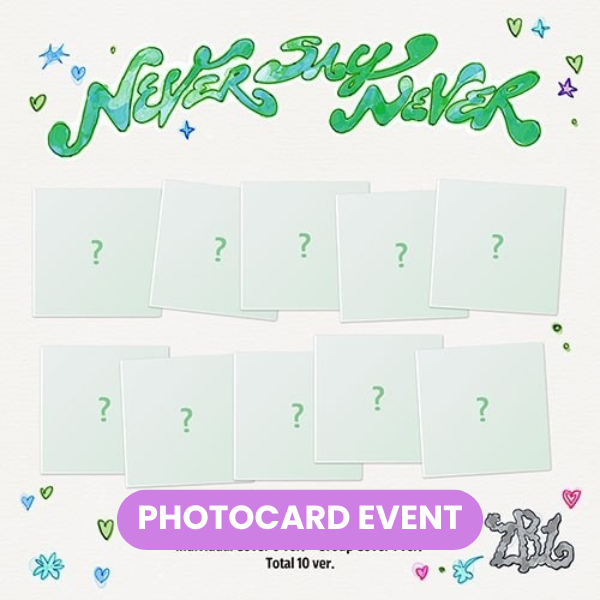 ZEROBASEONE - Never Say Never (Digipack Ver.) + PHOTOCARD ✅