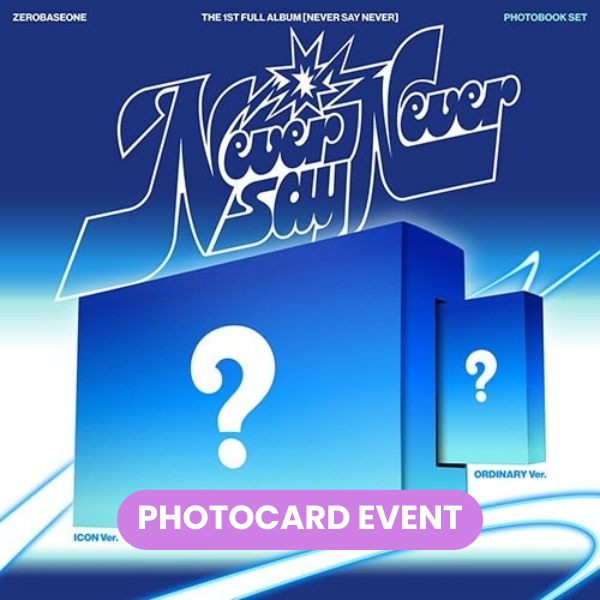 ZEROBASEONE - Never Say Never (Photobook Ver.) + PHOTOCARD ✅