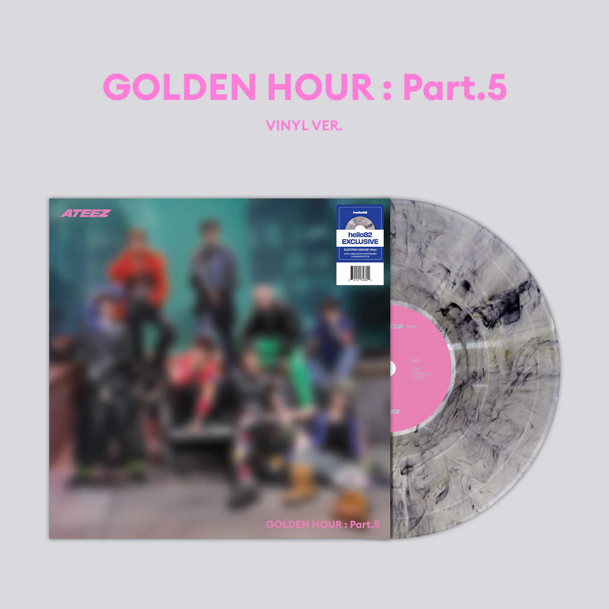 [PREORDER] ATEEZ - GOLDEN HOUR : Part.5 (VINYL VER.) - POP-UP Exclusive