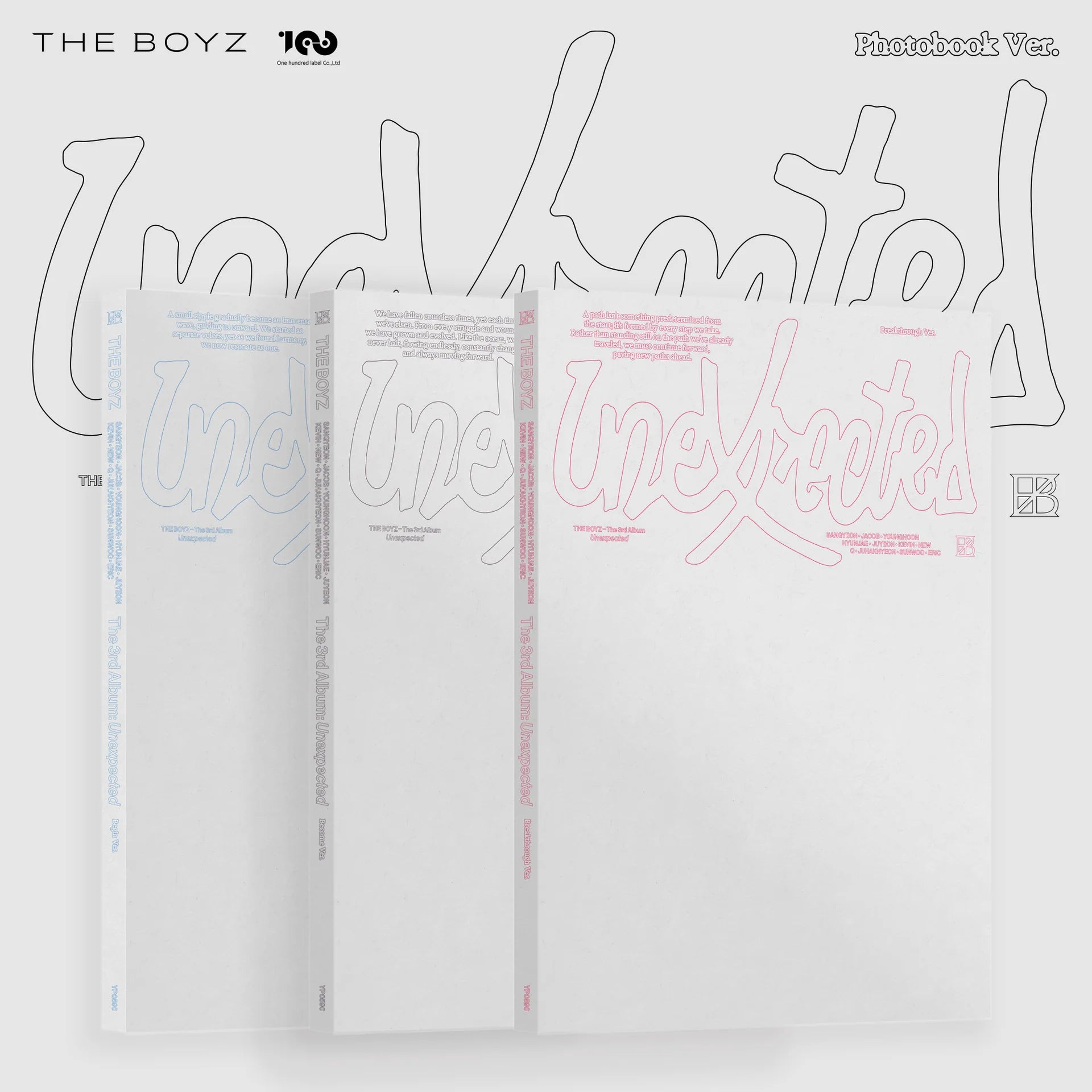 [hello82 SIGNED] THE BOYZ - Unexpected (Photobook Ver.) ✅