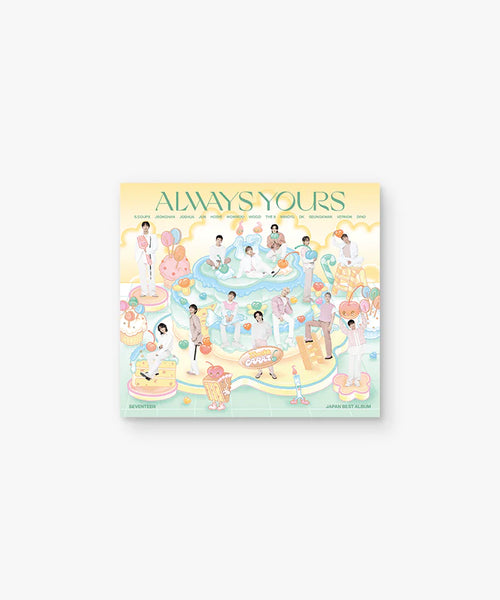 [JP] SEVENTEEN - JAPAN BEST ALBUM ALWAYS YOURS ✅