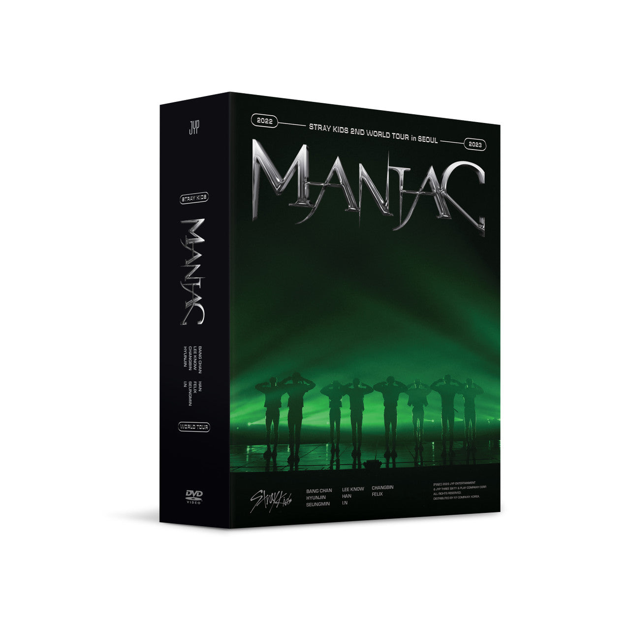 STRAY KIDS - 2ND WORLD TOUR MANIAC IN SEOUL DVD ✅