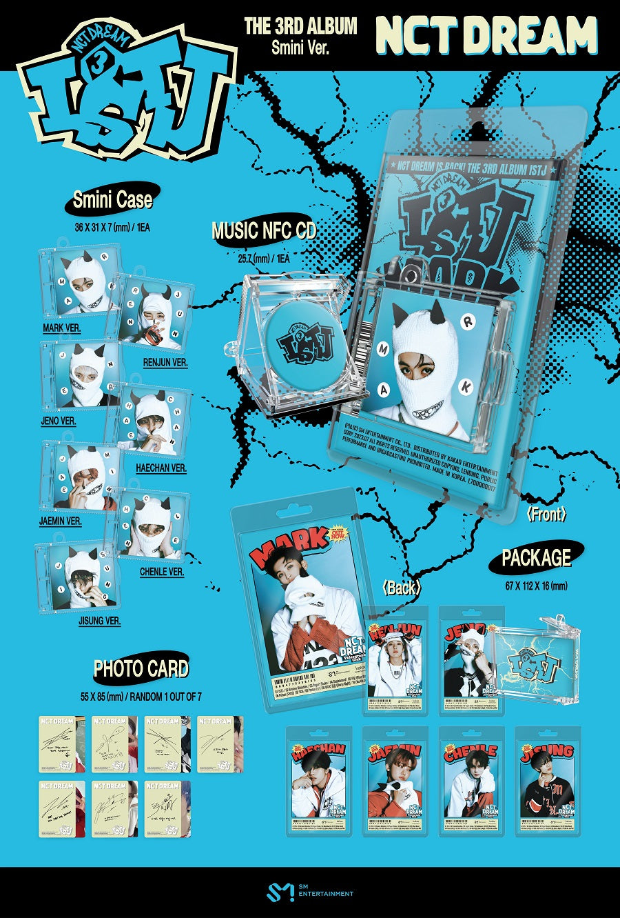 NCT DREAM - ISTJ (SMINI VER.) ✅