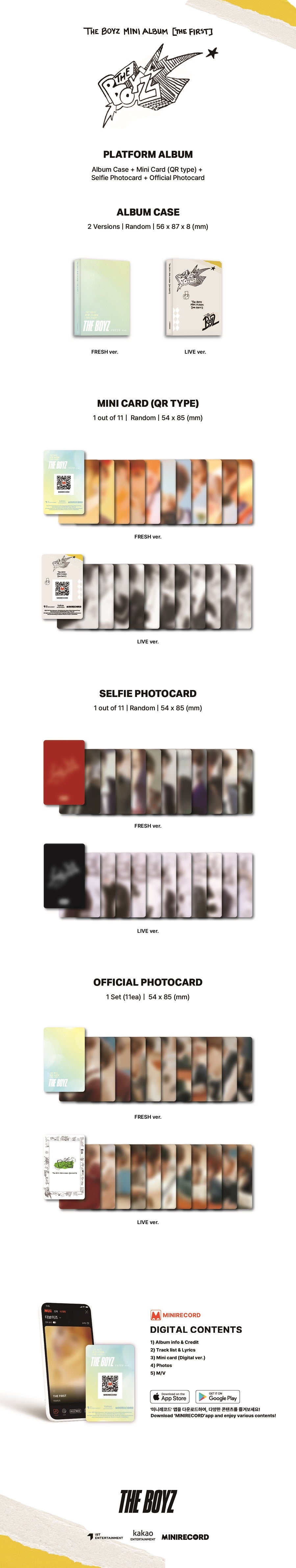 THE BOYZ - THE FIRST (PLATFORM VER.) ✅