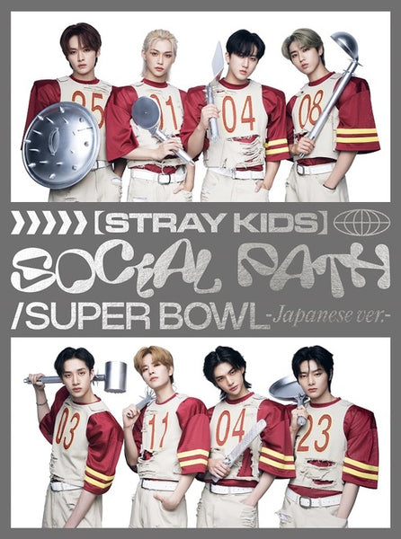 [JP] STRAY KIDS - JAPAN EP SOCIAL PATH (FEAT. LISA) / SUPER BOWL ✅