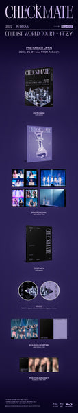 ITZY - 2022 THE 1ST WORLD TOUR IN SEOUL BLU-RAY ✅