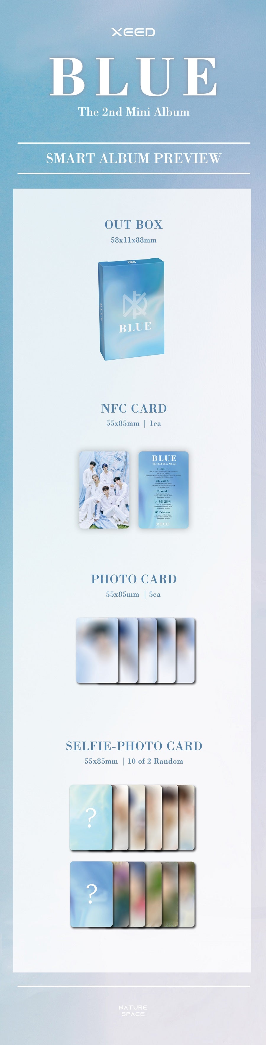 XEED - BLUE (SMC VER.) ✅