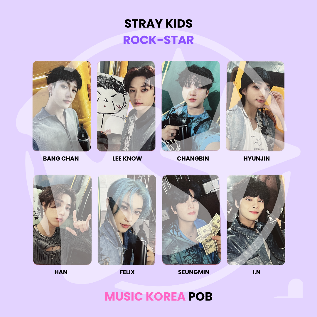 STRAY KIDS - ROCK-STAR MUSIC KOREA POB ✅
