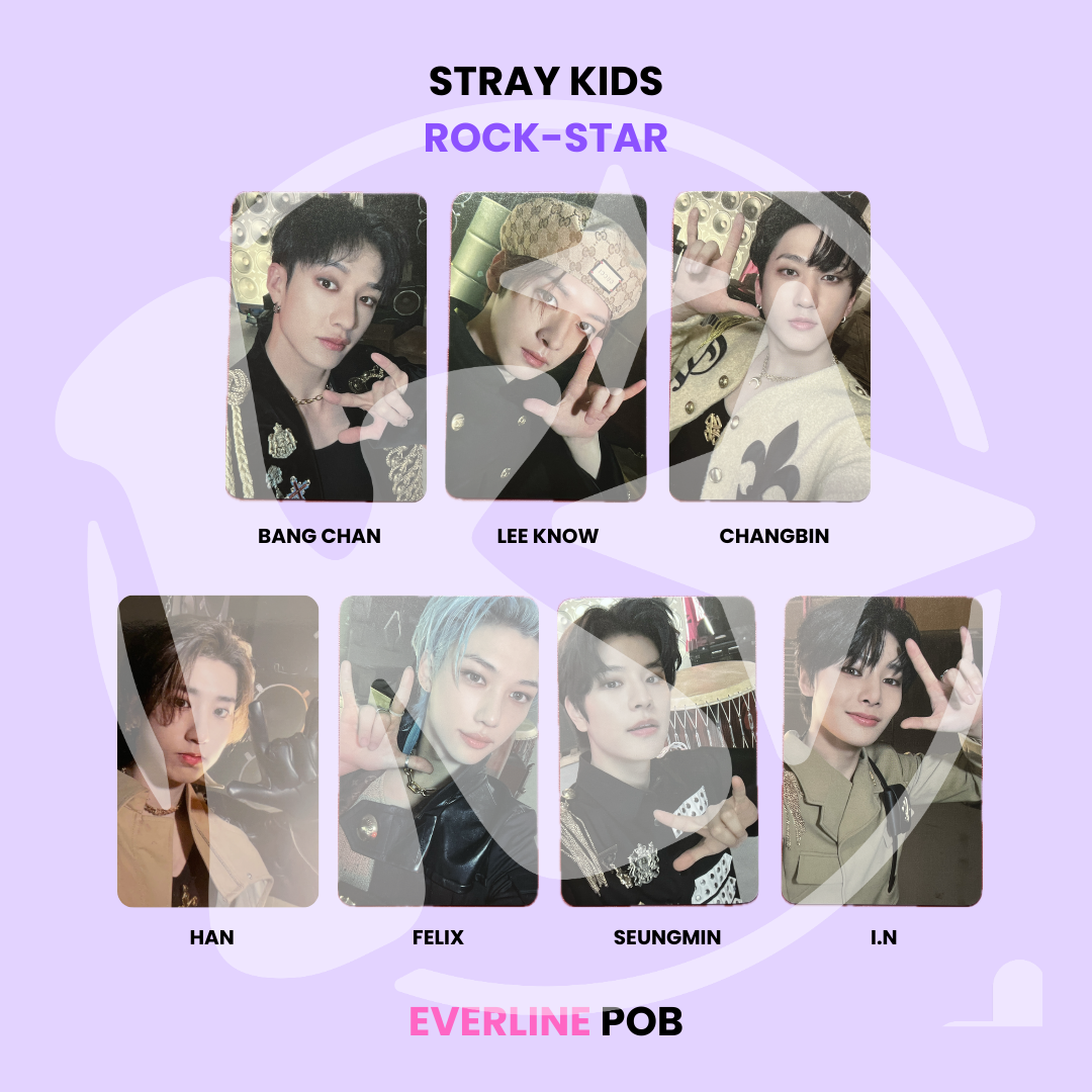 STRAY KIDS - ROCK-STAR EVERLINE POB ✅