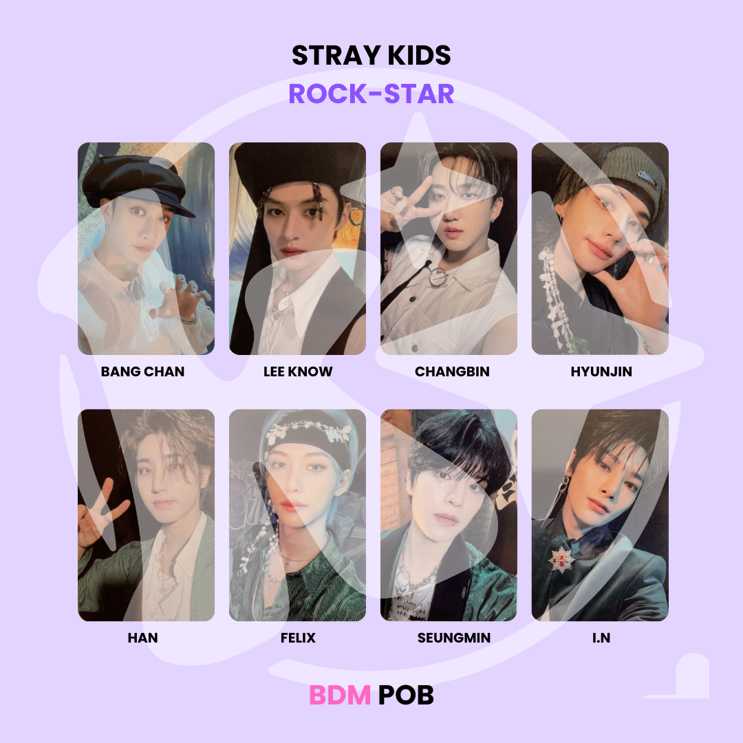 STRAY KIDS - ROCK-STAR BDM POB ✅