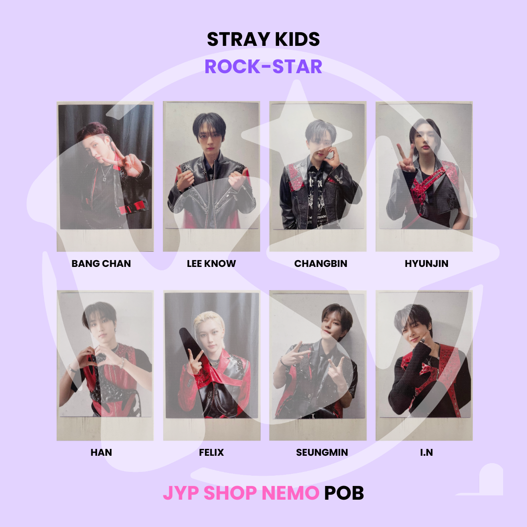 STRAY KIDS - ROCK-STAR JYP SHOP NEMO POB ✅