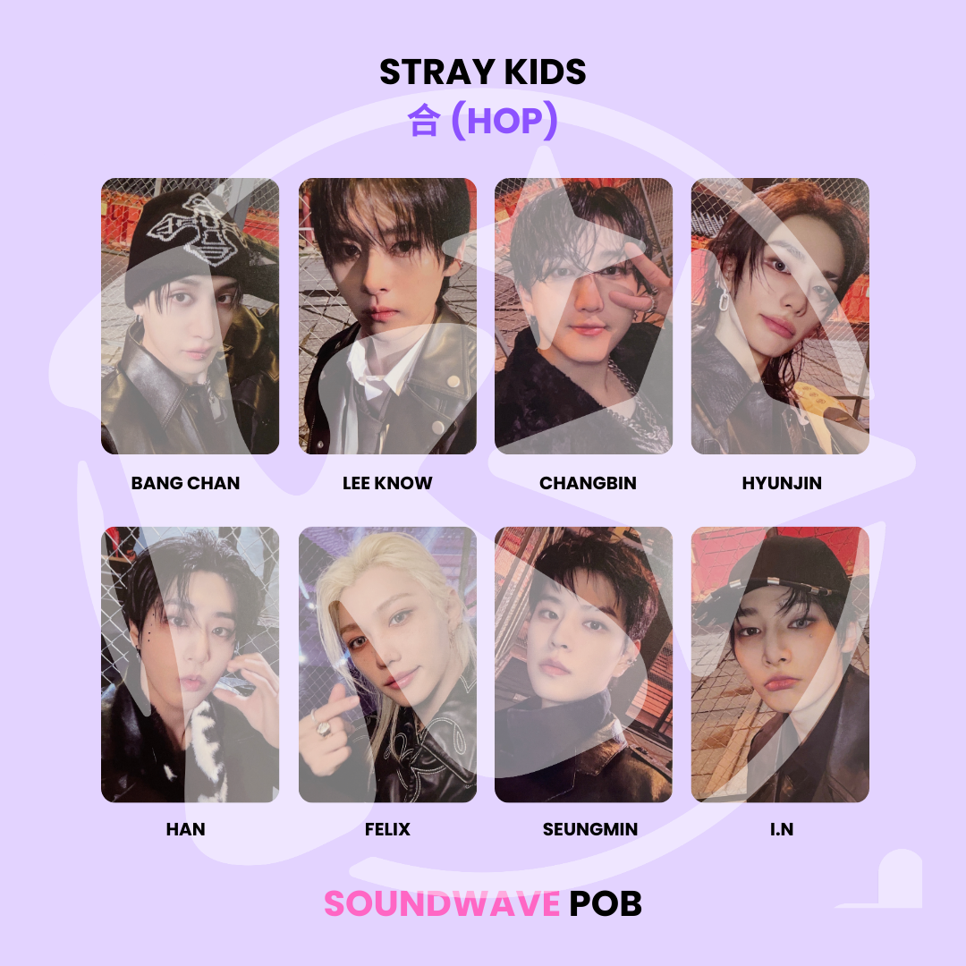 STRAY KIDS - 合 (HOP) SOUNDWAVE POB ✅
