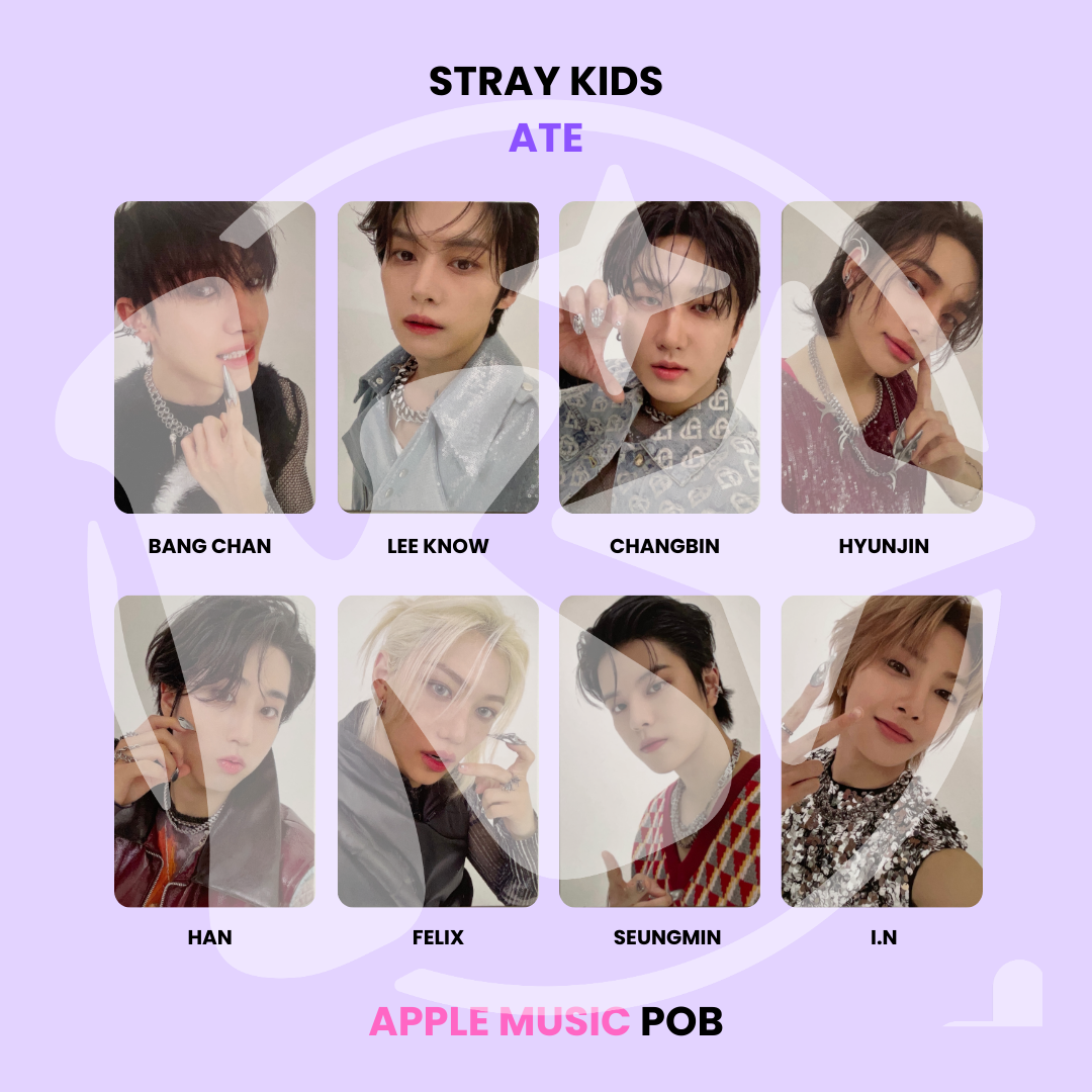STRAY KIDS - ATE APPLE MUSIC POB ✅