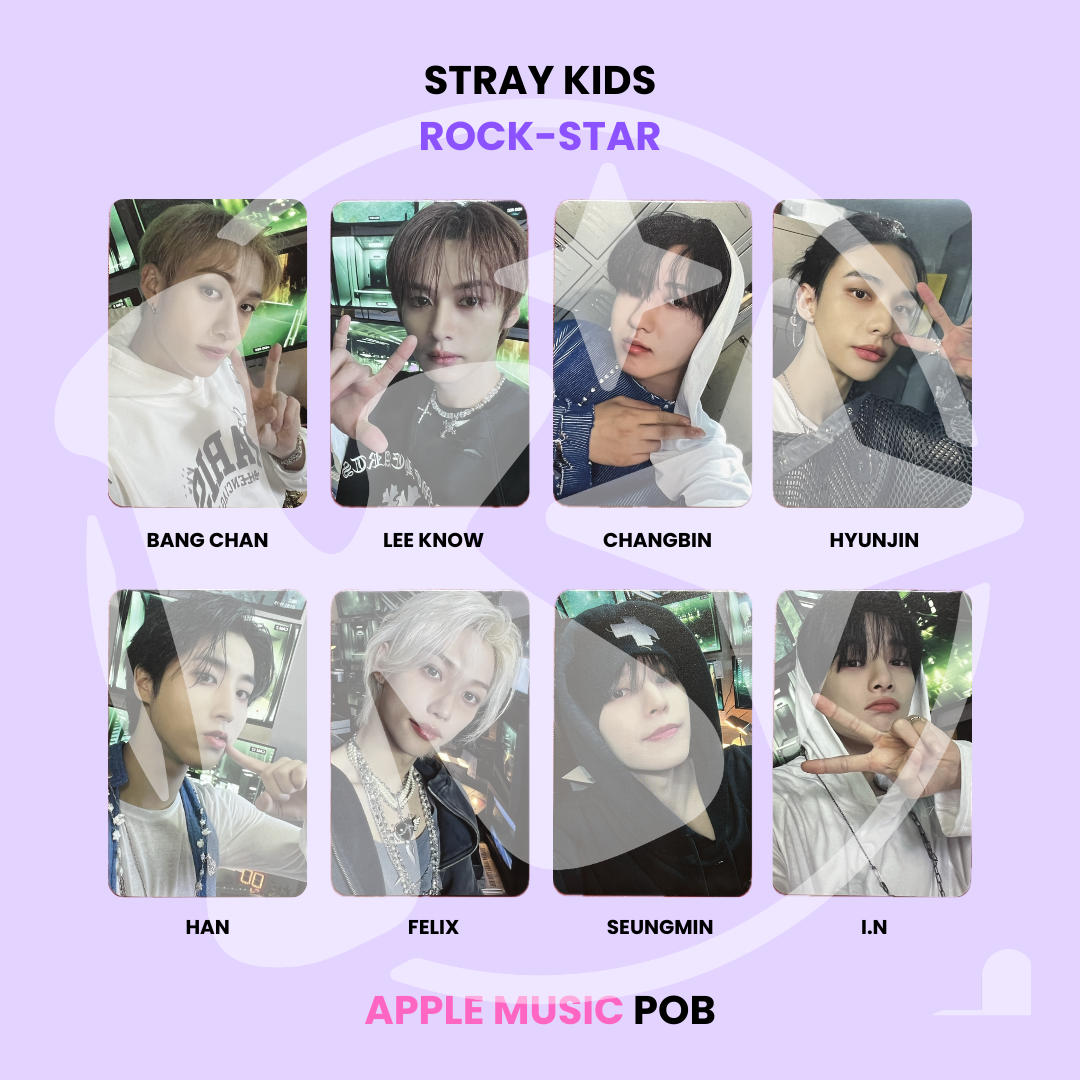 STRAY KIDS - ROCK-STAR APPLE MUSIC POB ✅