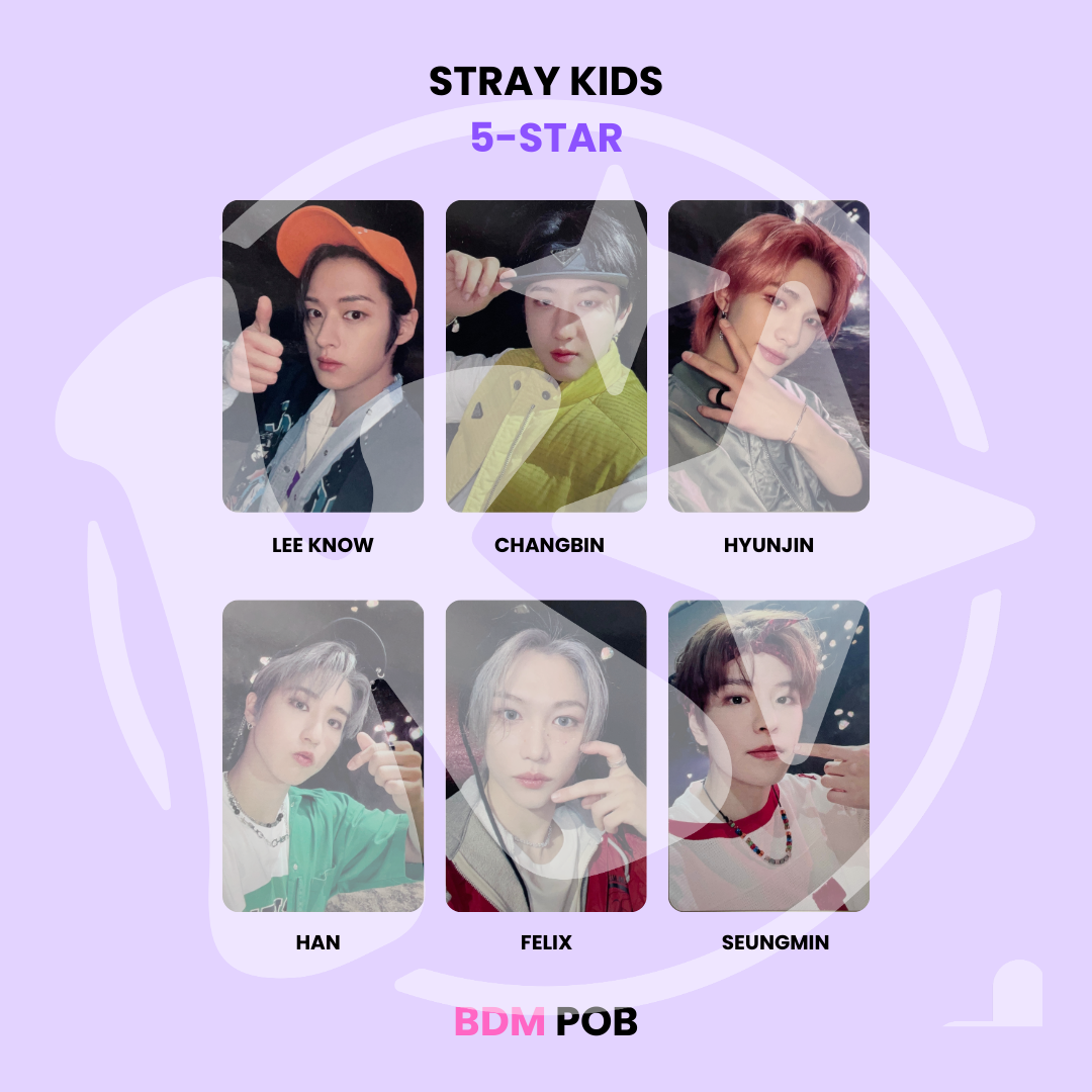 STRAY KIDS - 5-STAR BDM POB ✅