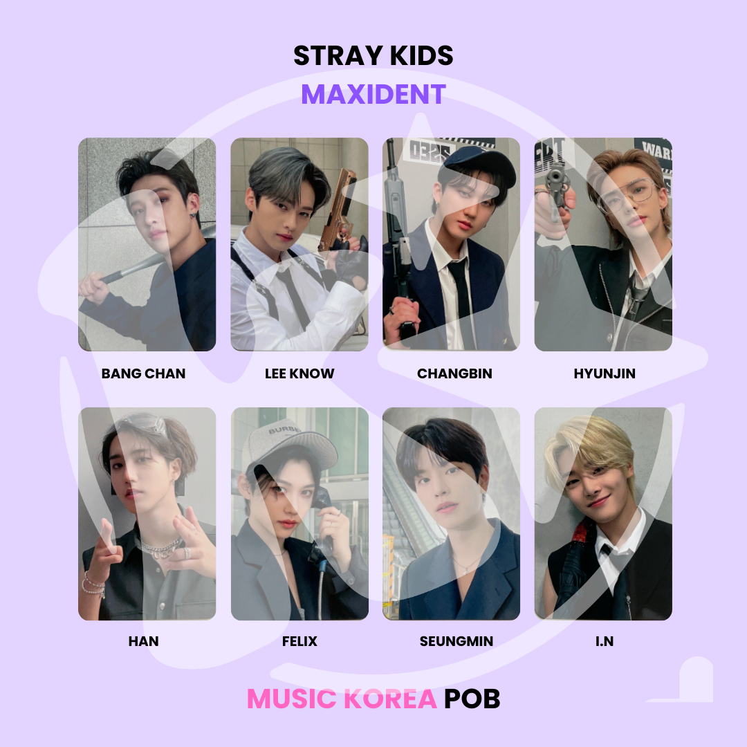 STRAY KIDS - MAXIDENT MUSIC KOREA POB ✅