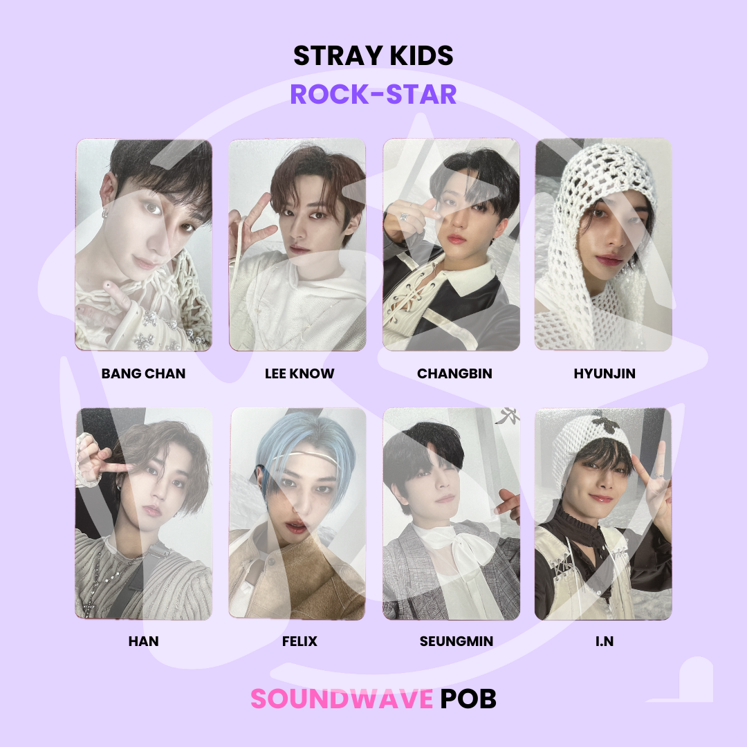 STRAY KIDS - ROCK-STAR SOUNDWAVE POB ✅