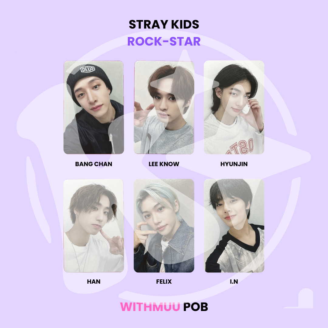 STRAY KIDS - ROCK-STAR WITHMUU POB ✅