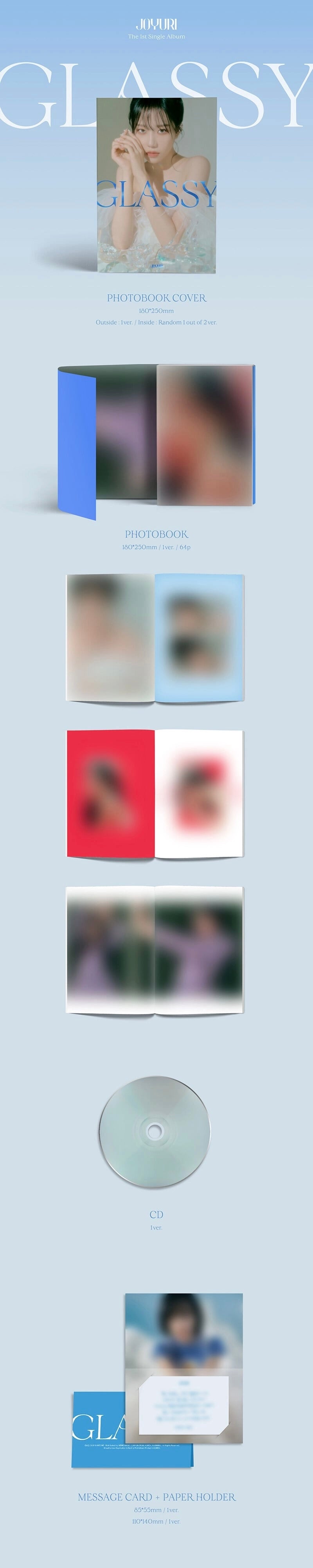 JO YURI - SINGLE ALBUM GLASSY 