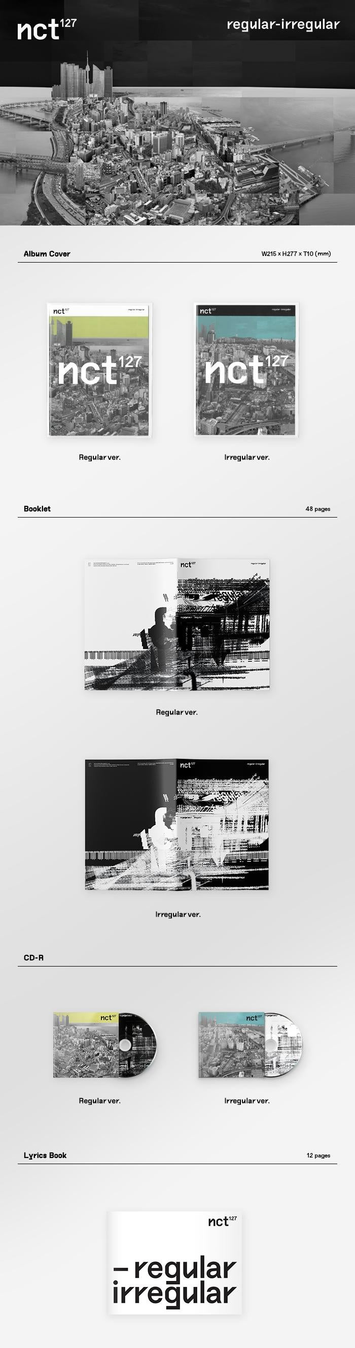 NCT 127 - 1ST ALBUM REGULAR-IRREGULAR ✅