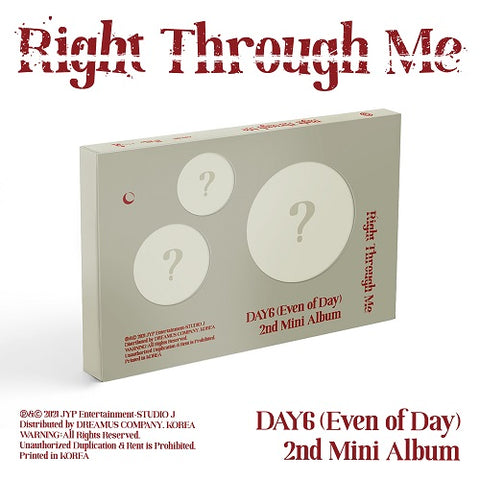 DAY6 (EVEN OF DAY) - RIGHT THROUGH ME ✅